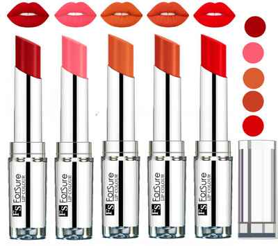 

Forsure Best Collection Velvet Matte Lip Color(Sweet Red,Peach,Nude,Brick Nude,Hot Nude, 20 g)