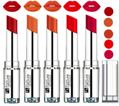 

Forsure Best Collection Velvet Matte Lip Color Combo at Wholesale Rate(Sweet Red,Nude,Brick Nude,Hot Red,Magenta)