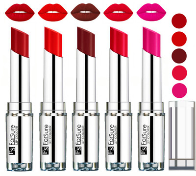 

Forsure Best Collection Velvet Matte Lip Color(Sweet Red,Orange,Wine,Ruby,Red,Rose Pink, 20 g)