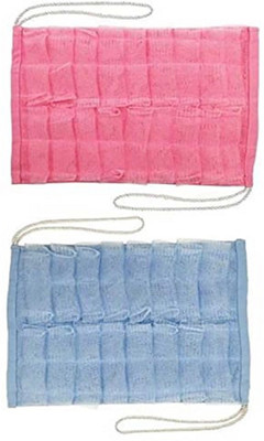 

ForeTrend Loofah(Pack of 2), Blue;pink