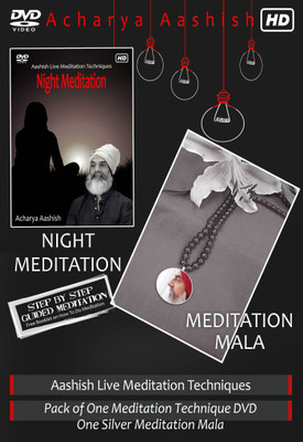 

Night Meditation & Meditation Mala By Acharya Aashish Ways (DVD)(DVD English)