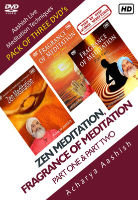 

Zen Meditation & Fragrance Of Meditation Part 1 And Part 2 By Acharya Aashish Ways (Pack Of 3 DVD)(DVD English)