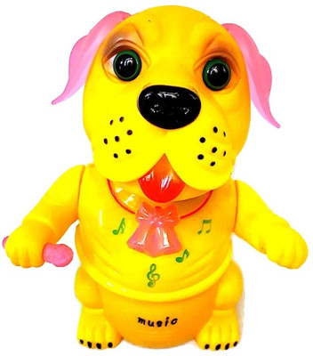 

K&P Collection Dancing Dog With Soft Music and Dazzling lights(Yellow)