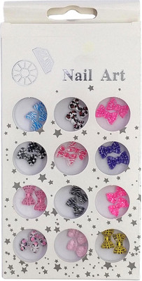 

One Personal Care Cute Bow Charms Inspired Rhinestone | 07(Multicolor)