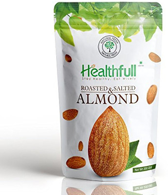 

Healthfull Roasted & Salted Almond, Pack of 5 Almonds(200 g, Pouch)