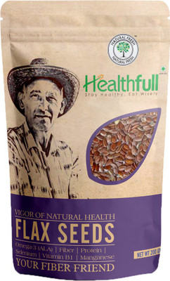 

Healthfull Flax Seeds, Pack of 5 Assorted Nuts(200 g, Pouch)