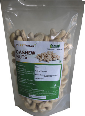 

MILLET VALLEY Whole Kernal Cashews(200 g, Pouch)