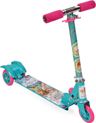 

Disney Ana & Elsa with Olaf 3 wheel Scooter - Blue & Pink(Blue, Pink)
