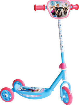 

Disney Frozen Pink & Blue 3 Wheel Scooter(Pink, Blue), Blue;pink