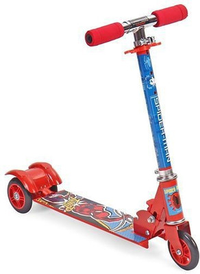 

Disney Spiderman Thwip 3 wheel Scooter - Blue & Red(Blue, Red)