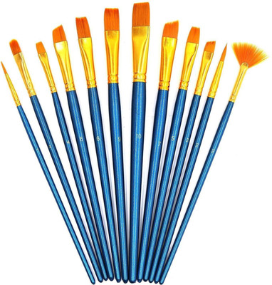 

RKPM Paint Brush Set Of 12(Set of 12, Blue)
