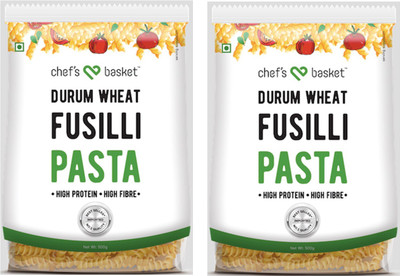 

Chef's Basket 8906057023271 Fusilli Pasta(Pack of 2, 500 g)