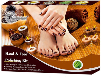 

NutriGlow SKIN RADIANCE HAND AND FOOT POLISHING KIT(250 g, Set of 4)