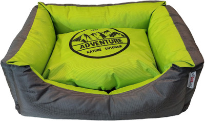 

Goofy Tails Adventure Nature Outdoor/Indoor Water/Dust Resistant Dog/Cat Sofa L Pet Bed(Kiwi)