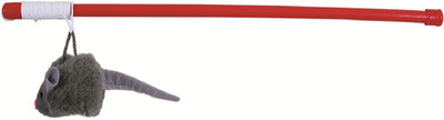 

Trixie Squeaky Playing Rod, 47 cm Sponge Squeaky Toy For Cat