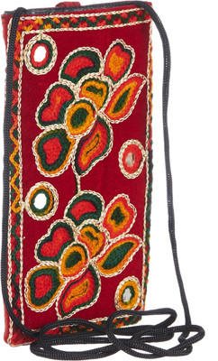 

GiftingTree Rajasthani Mobile Pouch M Mobile Pouch(Maroon)