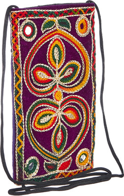 

GiftingTree Rajasthani Mobile Pouch PR Mobile Pouch(Purple)