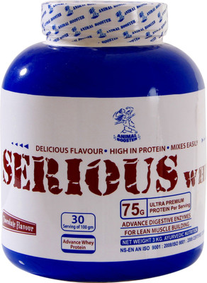 

Animal Booster Nutrition Serious Whey Whey Protein(3 kg, CHOCOLATE)