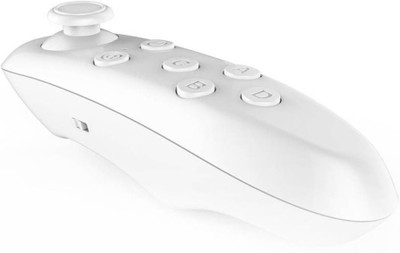 

BERRIN Mini Wireless Bluetooth remote for VR box, Gaming, Smart tv, Bluetooth Remote Controller(White)