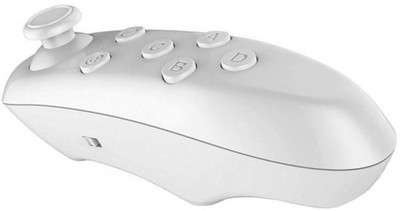 

BERRIN VR BLUETOOTH REMOTE VR Remote Control Bluetooth Wireless Mini Portable Remote Controller with Controller Selfie ,Wireless Mouse,Video, Music, Mouse, Ebook for iOS Android Smartphones Remote Controller(White)