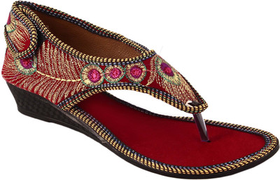 

Rangmor Women Red Flats