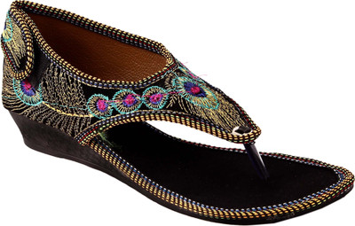 

Shopping World Women Black Flats
