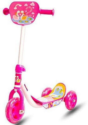 

Baybee Funbee Kids Ivy 3 Wheel Skate Scooter for Kids with Flashing Wheels| 3 Adjustable Height and Suspension, 25kg ( Pink ) Skate Scooter Scooter(Pink, Multicolor)
