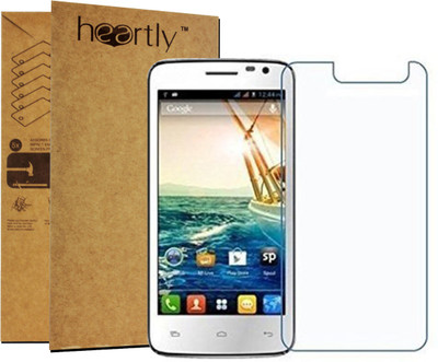 Heartly Tempered Glass Guard for Micromax Canvas Juice A177(Pack of 1)