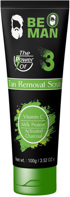 

Be O Man Charcoal Milk Tan Scrub(100 g)