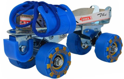

Jonex SUPER ATTACK Adjustable Quad Roller Skates - Size Free UK(Blue)