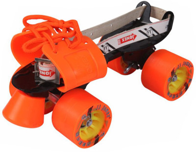 

Jonex SPEED Orange Adjustable Quad Roller Skates - Size Free UK(Orange)
