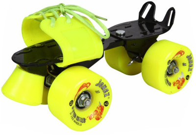 

Jonex SUPER ROLLO Adjustable Quad Roller Skates - Size Free UK(Green)