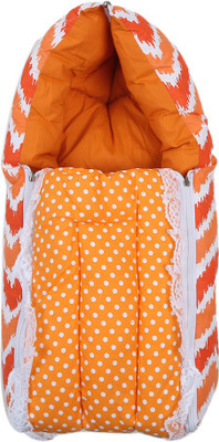 

Bacati Mix N Match Orange Zigzag Reversible Baby Sleeping Bag(Orange