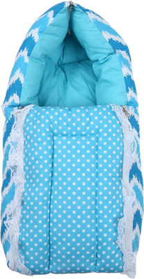 

Bacati Mix N Match Aqua Zigzag Reversible Baby Sleeping Bag(Multicolor
