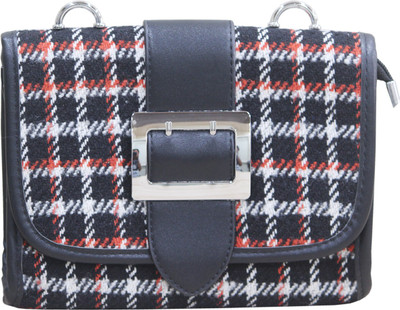 

Toys Factory Girls Casual Multicolor Velvet Sling Bag
