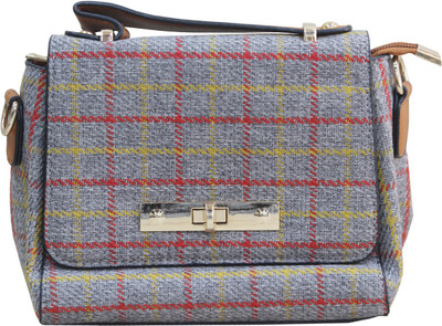 

Toys Factory Girls Casual Multicolor Velvet Sling Bag