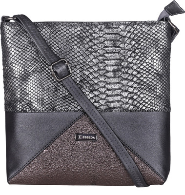 

ESBEDA Women Casual Grey PU Sling Bag