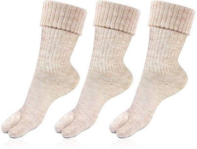 RC. ROYAL CLASS Women Solid Mid-Calf/Crew(Pack of 3)