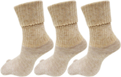 RC. ROYAL CLASS Women Solid Mid-Calf/Crew(Pack of 3)