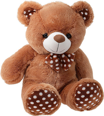 

Dimpy Stuff Dimpy Bear W/Polka Dot Paws - 65 cm(Brown)