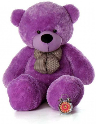 

Mobiashta 3 feet Giant Huge Teddy Bear Birthday Valentine Gift - 90 cm(Purple)
