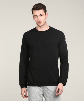 Asics Full Sleeve Solid Men Sweatshirt