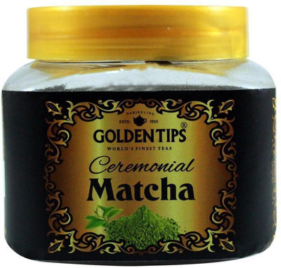 

Golden Tips Ceremonial Matcha Tea Mason Jar(0.025 g)