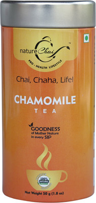 

Nature Chai CHAMOMILE GREEN TEA - TIN CAN Chamomile Tea(50 g, Box)