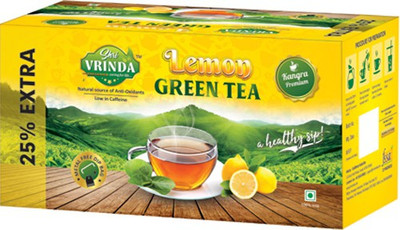 

Shri vrinda caring for life Lemon Green Tea Bags(25 Bags, Box)