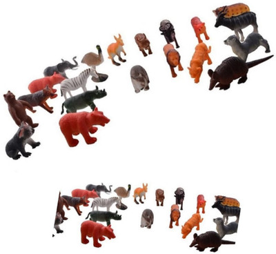 

skyler Animals figure Toy Accessory(Wild animals Multicolor)