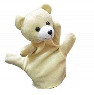 

Bestie Toys Supreme Imagination Stories Puppet. (Bear Cream) Hand Puppets(Pack of 1)