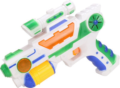 

BIG MONKEY TOYS Projection Flash Gun with Laser Light & Sound (Multicolor)(White, Green, Yellow)
