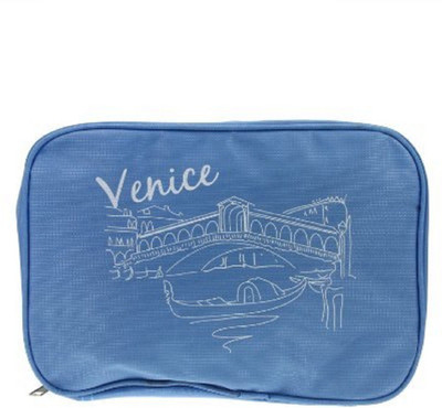 

Kanha Travel Venice Bag Toiletry Bag Travel Cosmetic Organizer Bags Makeup Bag Toiletry Kit Travel Bag Travel Toiletry Bag with Hanging Hook for Men and Women Blue(Blue)