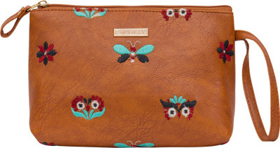 

Chumbak Cosmetic Pouch(Brown)